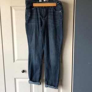 lauren conrad cuffed skinny ankle jeans